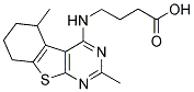 4-(2,5-DIMETHYL-5,6,7,8-TETRAHYDRO-BENZO[4,5]-THIENO[2,3-D]PYRIMIDIN-4-YLAMINO)-BUTYRIC ACID CAS#: 886499-65-6