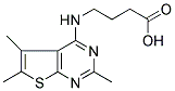 4-(2,5,6-TRIMETHYL-THIENO[2,3-D]PYRIMIDIN-4-YLAMINO)-BUTYRIC ACID CAS#: 886499-00-9