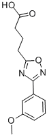 4-[3-(3-METHOXY-PHENYL)-[1,2,4]OXADIAZOL-5-YL]-BUTYRIC ACID CAS#: 883546-59-6