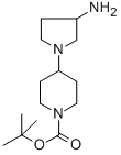 4-(3-AMINO-PYRROLIDIN-1-YL)-PIPERIDINE-1-CARBOXYLIC ACID TERT-BUTYL ESTER CAS#: 885274-89-5
