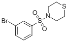 4-(3-BROMO-BENZENESULFONYL)-THIOMORPHOLINE CAS#: 850349-32-5