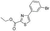 4-(3-BROMO-PHENYL)-THIAZOLE-2-CARBOXYLIC ACID ETHYL ESTER CAS#: 871673-11-9