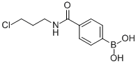 4-(3-CHLOROPROPYLCARBAMOYL)BENZENEBORONIC ACID CAS#: 874460-03-4