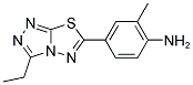 4-(3-ETHYL-[1,2,4]TRIAZOLO[3,4-B][1,3,4]-THIADIAZOL-6-YL)-2-METHYL-PHENYLAMINE CAS#: 874468-50-5