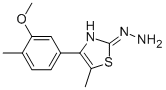 4-(3-METHOXY-4-METHYLPHENYL)-5-METHYL-2(3H)-THIAZOLONE HYDRAZONE CAS#: 886494-17-3