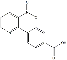 4-(3-Nitropyridin-2-yl)benzoic acid CAS#: 847446-89-3