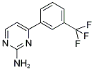 4-[3-(TRIFLUOROMETHYL)PHENYL]-2-PYRIMIDINAMINE CAS#: 866019-76-3