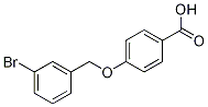 4-[(3-bromobenzyl)oxy]benzoic acid CAS#: 860597-31-5