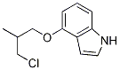 4-(3-chloro-2-methylpropoxy)-1H-indole CAS#: 873696-56-1