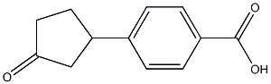 4-(3-oxocyclopentyl)Benzoic acid CAS#: 872613-88-2
