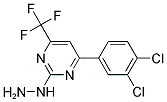 [4-(3,4-DICHLORO-PHENYL)-6-TRIFLUOROMETHYL-PYRIMIDIN-2-YL]-HYDRAZINE CAS#: 862658-93-3
