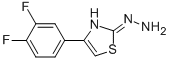 4-(3,4-DIFLUOROPHENYL)-2(3H)-THIAZOLONE HYDRAZONE CAS#: 886495-11-0
