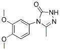 4-(3,4-DIMETHOXYPHENYL)-5-METHYL-2,4-DIHYDRO-3H-1,2,4-TRIAZOL-3-ONE CAS#: 860787-33-3