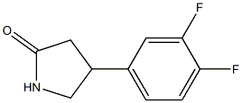 4-(3,4-difluorophenyl)pyrrolidin-2-one CAS#: 875446-03-0