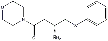 4-[(3R)-3-Amino-1-oxo-4-(phenylthio)butyl]morpholine CAS#: 870812-94-5