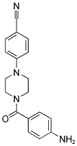 4-[4-(4-AMINOBENZOYL)PIPERAZINO]BENZENECARBONITRILE CAS#: 885949-73-5