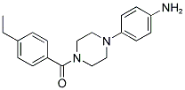 4-[4-(4-ETHYLBENZOYL)PIPERAZIN-1-YL]ANILINE CAS#: 878441-22-6