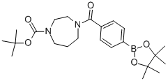 4-[4-(4,4,5,5-TETRAMETHYL-[1,3,2]DIOXABOROLAN-2-YL)-BENZOYL]-[1,4]DIAZEPANE-1-CARBOXYLIC ACID TERT-BUTYL ESTER CAS#: 864754-14-3