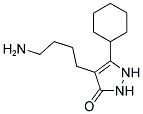 4-(4-AMINO-BUTYL)-5-CYCLOHEXYL-1,2-DIHYDRO-PYRAZOL-3-ONE CAS#: 878208-93-6