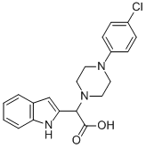 [4-(4-CHLORO-PHENYL)-PIPERAZIN-1-YL]-(1H-INDOL-2-YL)-ACETIC ACID CAS#: 885277-02-1