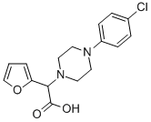 [4-(4-CHLORO-PHENYL)-PIPERAZIN-1-YL]-FURAN-2-YL-ACETIC ACID CAS#: 885276-98-2