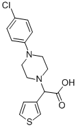[4-(4-CHLORO-PHENYL)-PIPERAZIN-1-YL]-THIOPHEN-3-YL-ACETIC ACID CAS#: 885276-94-8