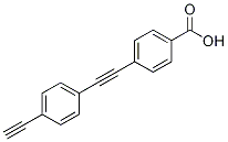 4-((4-Ethynylphenyl)ethynyl)benzoic acid CAS#: 866825-55-0