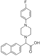 [4-(4-FLUORO-PHENYL)-PIPERAZIN-1-YL]-NAPHTHALEN-2-YL-ACETIC ACID CAS#: 885276-78-8