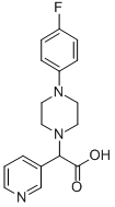 [4-(4-FLUORO-PHENYL)-PIPERAZIN-1-YL]-PYRIDIN-3-YL-ACETIC ACID CAS#: 885276-69-7