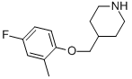 4-(4-Fluoro-2-methyl-phenoxymethyl)-piperidine CAS#: 883534-99-4