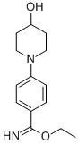 4-(4-HYDROXY-PIPERIDIN-1-YL)-BENZIMIDIC ACID ETHYL ESTER CAS#: 887578-03-2