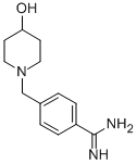 4-(4-HYDROXY-PIPERIDIN-1-YLMETHYL)-BENZAMIDINE CAS#: 887577-72-2