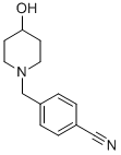 4-(4-HYDROXY-PIPERIDIN-1-YLMETHYL)-BENZONITRILE CAS#: 887593-88-6