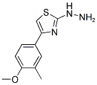 [4-(4-METHOXY-3-METHYL-PHENYL)-THIAZOL-2-YL]-HYDRAZINE CAS#: 886494-19-5