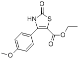 4-(4-METHOXY-PHENYL)-2-OXO-2,3-DIHYDRO-THIAZOLE-5-CARBOXYLIC ACID ETHYL ESTER CAS#: 886497-95-6