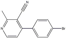 4-(4-bromophenyl)-2-methylnicotinonitrile(SALTDATA: FREE) CAS#: 881423-31-0