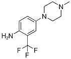 4-(4-methylpiperazin-1-yl)-2-(trifluoromethyl)aniline CAS#: 863675-89-2