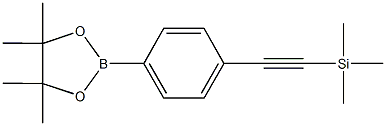 4-(4,4,5,5-Tetramethyl-[1,3,2]dioxaborolan-2-yl)-phenylethynyl-trimethylsilane CAS#: 870238-65-6