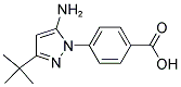 4-(5-AMINO-3-TERT-BUTYL-PYRAZOL-1-YL)-BENZOIC ACID CAS#: 869663-56-9