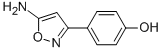 4-(5-AMINO-ISOXAZOL-3-YL)-PHENOL CAS#: 887591-61-9
