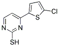 4-(5-CHLORO-2-THIENYL)-2-PYRIMIDINETHIOL CAS#: 866019-24-1