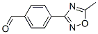 4-(5-Methyl-1,2,4-oxadiazol-3-yl)benzaldehyde CAS#: 852180-60-0
