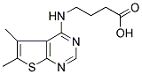 4-(5,6-DIMETHYL-THIENO[2,3-D]PYRIMIDIN-4-YLAMINO)-BUTYRIC ACID CAS#: 886499-05-4