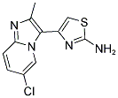 4-(6-CHLORO-2-METHYL-IMIDAZO[1,2-A]PYRIDIN-3-YL)-THIAZOL-2-YLAMINE CAS#: 886507-31-9