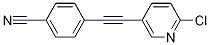 4-(6-chloropyridine-3-ylethynyl)benzonitrile CAS#: 880266-35-3