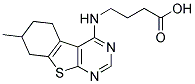 4-(7-METHYL-5,6,7,8-TETRAHYDRO-BENZO[4,5]THIENO-[2,3-D]PYRIMIDIN-4-YLAMINO)-BUTYRIC ACID CAS#: 886498-90-4
