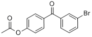 4-ACETOXY-3'-BROMOBENZOPHENONE CAS#: 890099-46-4