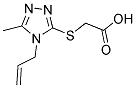 (4-ALLYL-5-METHYL-4 H-[1,2,4]TRIAZOL-3-YLSULFANYL)-ACETIC ACID CAS#: 886498-57-3