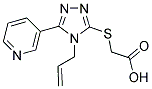 (4-ALLYL-5-PYRIDIN-3-YL-4 H-[1,2,4]TRIAZOL-3-YLSULFANYL)-ACETIC ACID CAS#: 880801-01-4