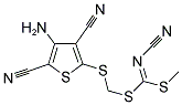 [(4-AMINO-3,5-DICYANOTHIOPHEN-2-YLTHIO)METHYL] METHYL CYANOCARBONIMIDODITHIOATE CAS#: 845879-06-3